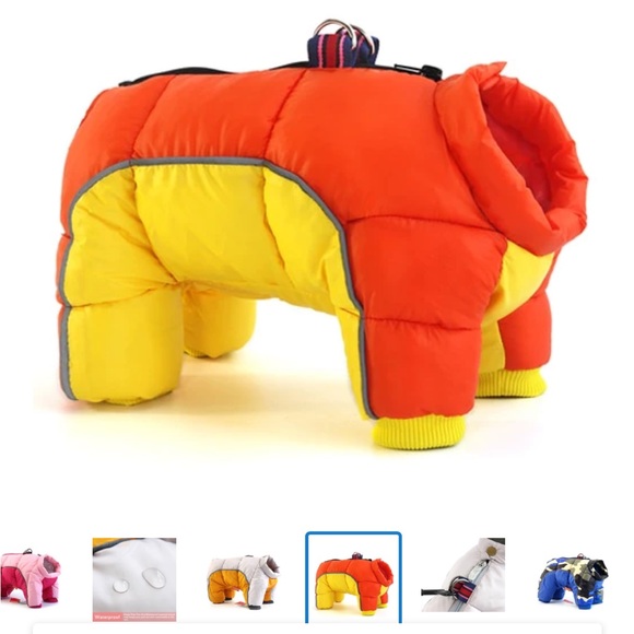 Dog Jacket / Jumpsuit and Stitch Costume for small dog $40 for both - Picture 4 of 7